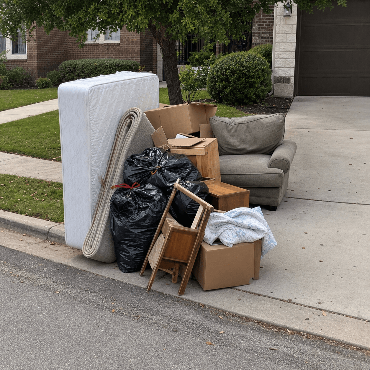 Curbside piles